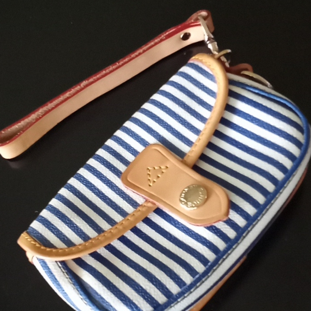 Dooney & Bourke Wristlet Leather Trim